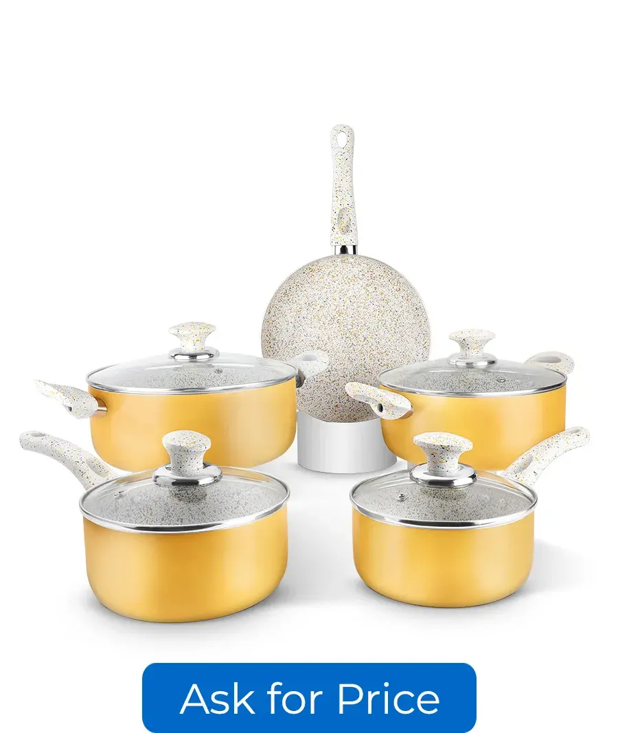 9 pcs 2mm cookware