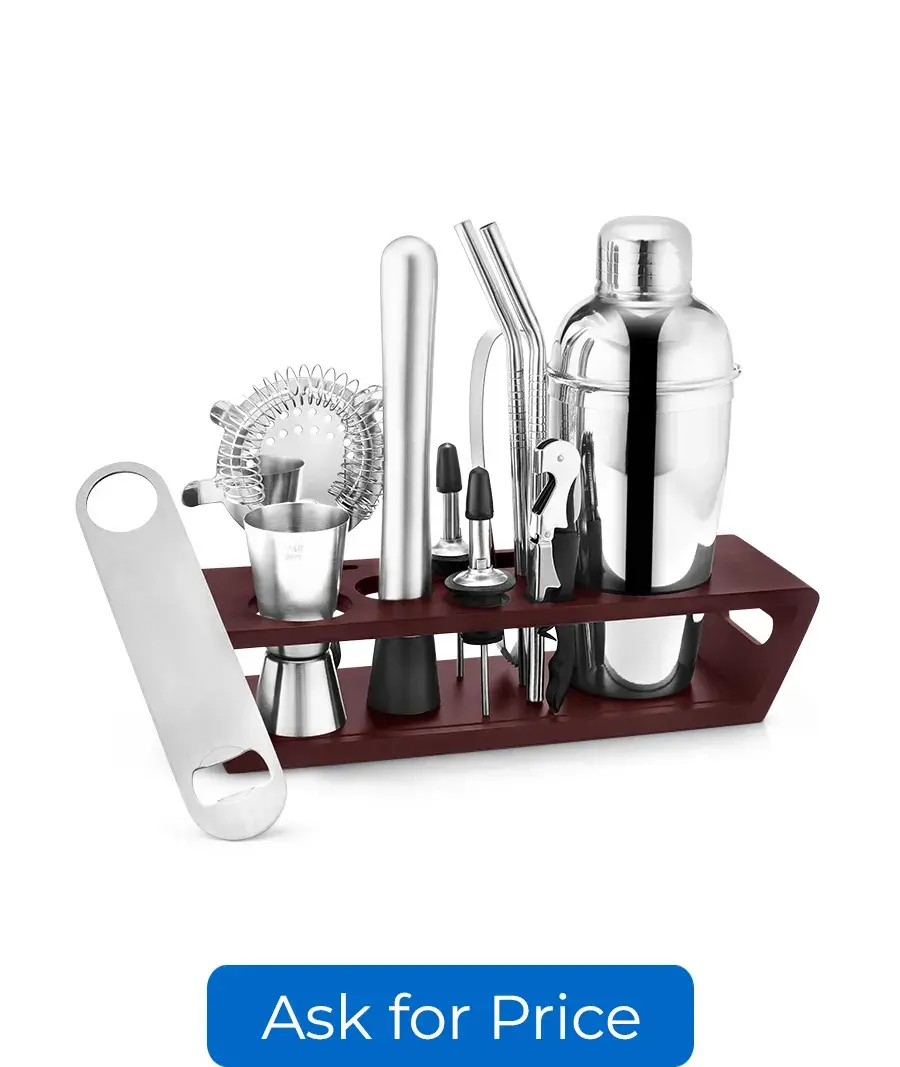 12Pc Bar Tool Set with Tringular-Stand