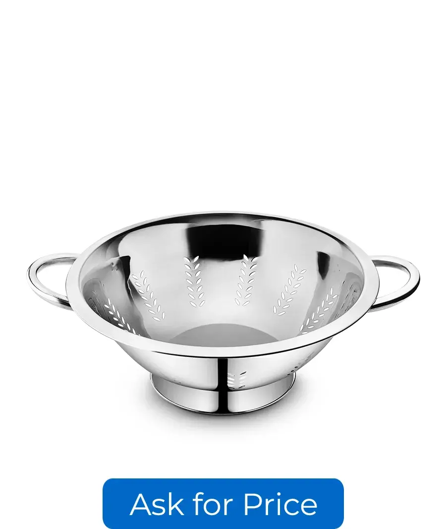 Deep Colander (Leaf Punch)