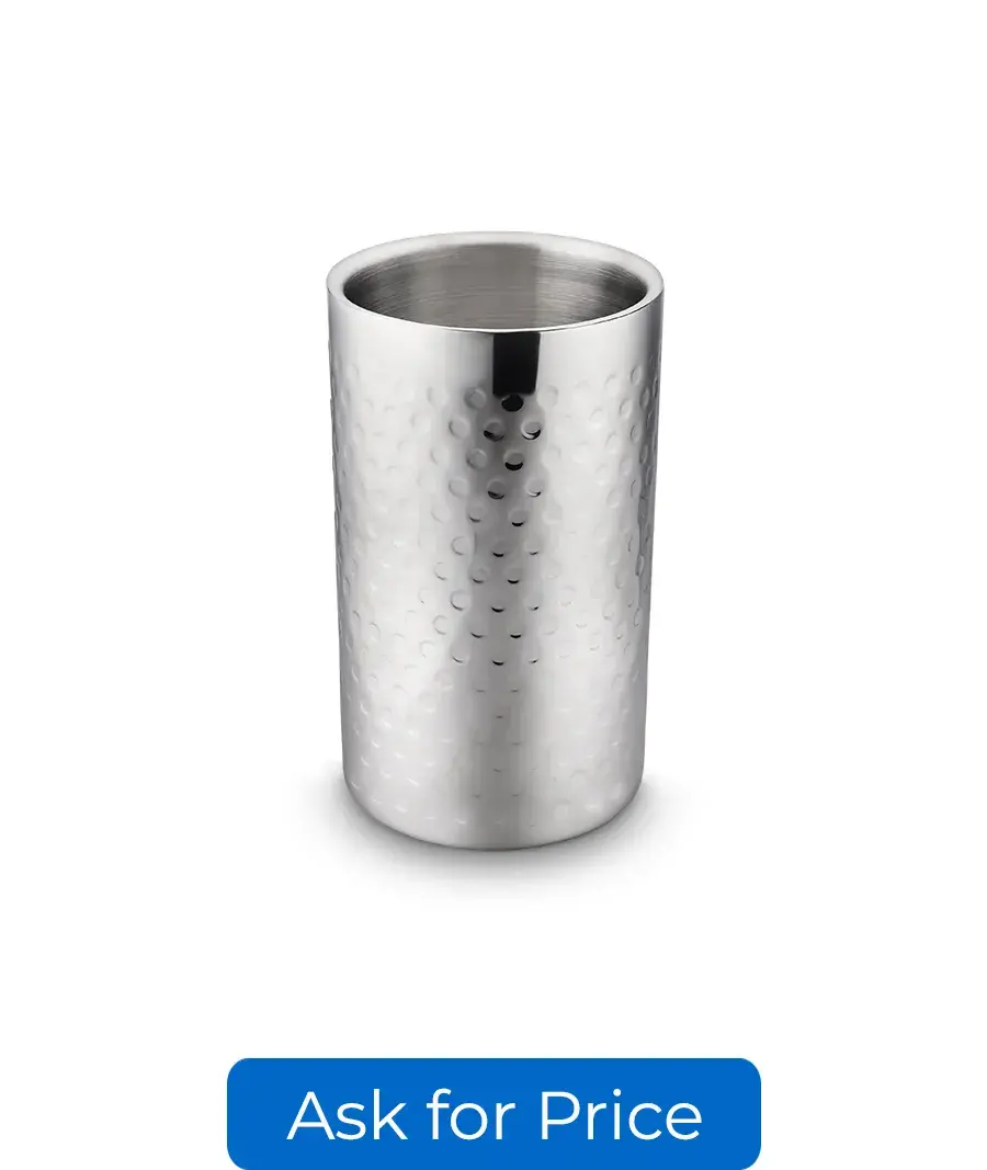 Hammered Double Wine Cooler Straight