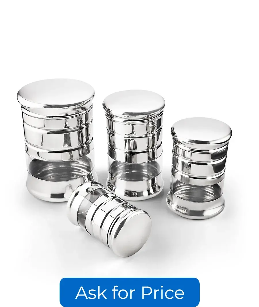 Canister Set 4pcs 8X11 9X12 10X14 12X16 CM